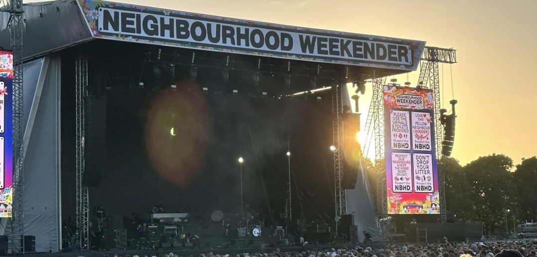 No Neighbourhood Weekender in 2024