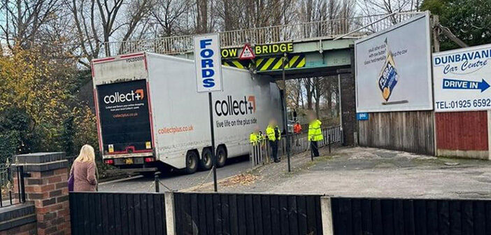 Road And Rail Delays After Lorry Gets Stuck Under Bridge